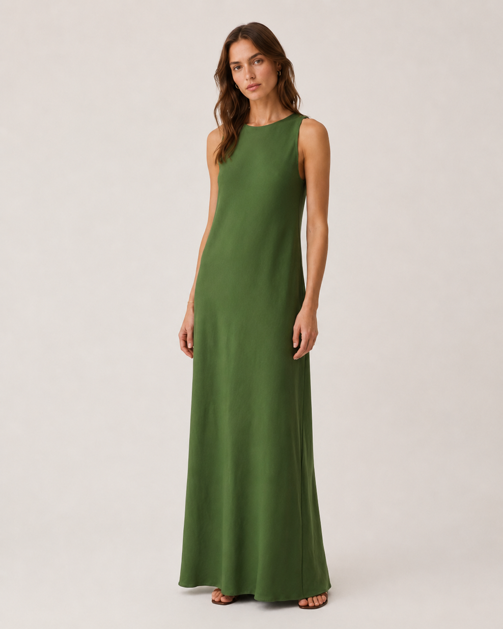 Cotton Maxi Dress | Pure Tea