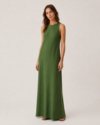 Cotton Maxi Dress | Pure Tea