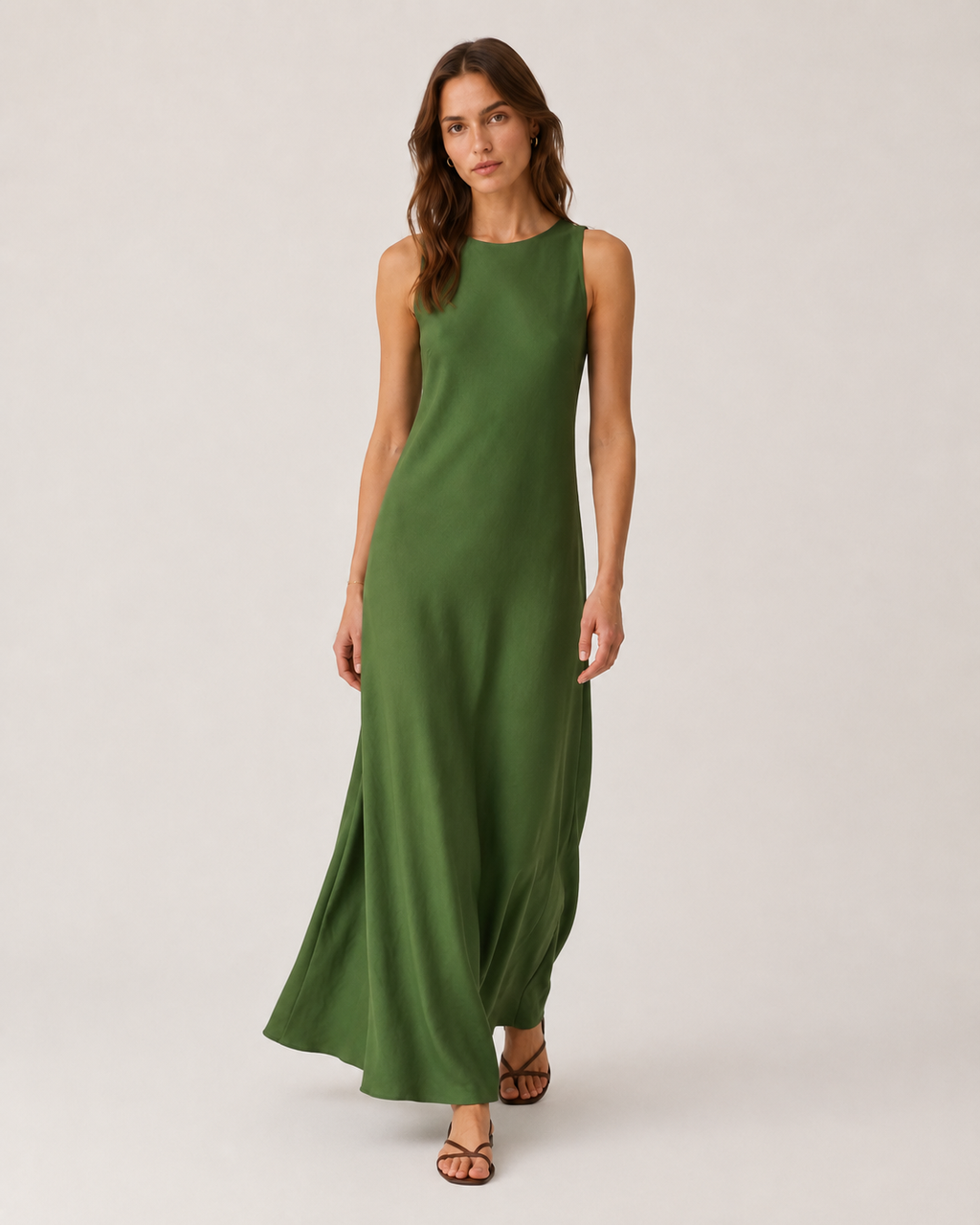 Cotton Maxi Dress | Pure Tea