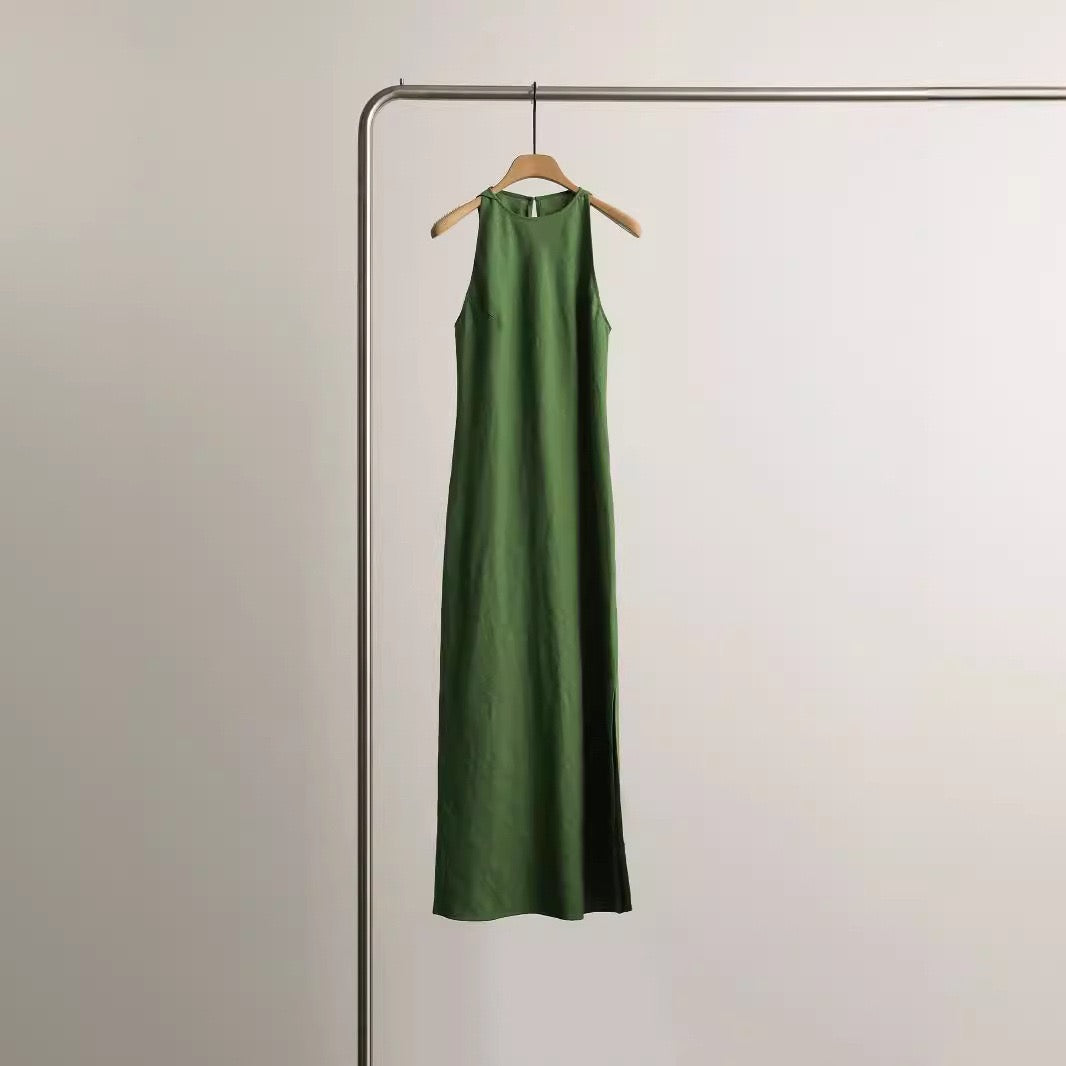 Cotton Maxi Dress | Pure Tea