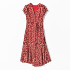 French-Inspired Fishtail Midi Tea Dress | Cherry