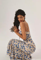 Floral Maxi Slip Dress | Lido Flora