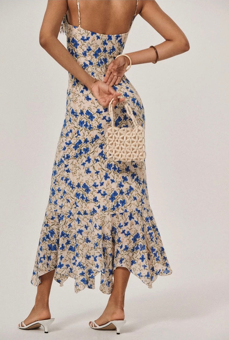 Floral Maxi Slip Dress | Lido Flora