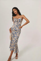 Floral Maxi Slip Dress | Lido Flora