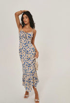 Floral Maxi Slip Dress | Lido Flora