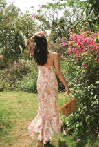 Floral Maxi Slip Dress | Lido Flora