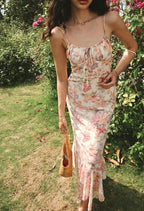 Floral Maxi Slip Dress | Lido Flora