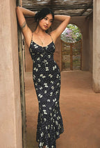 Floral Maxi Slip Dress | Lido Flora