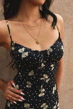 Floral Maxi Slip Dress | Lido Flora