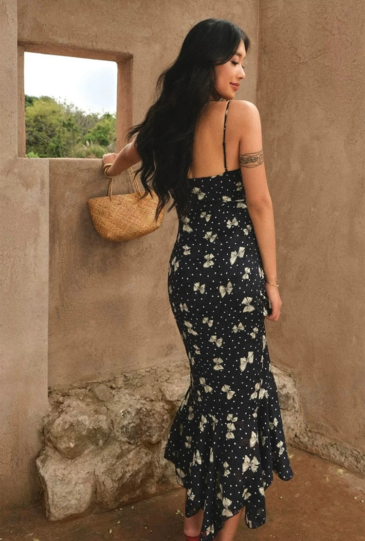 Floral Maxi Slip Dress | Lido Flora