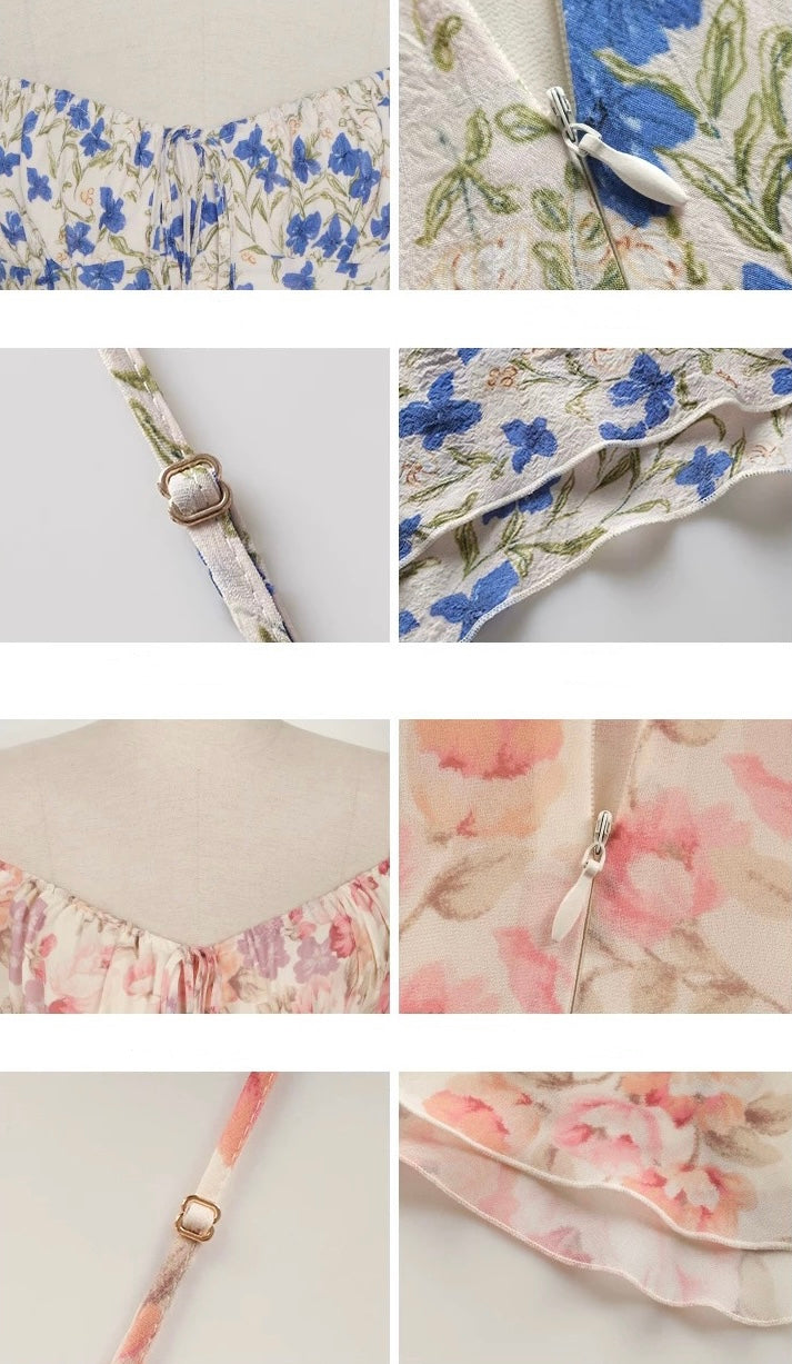 Floral Maxi Slip Dress | Lido Flora