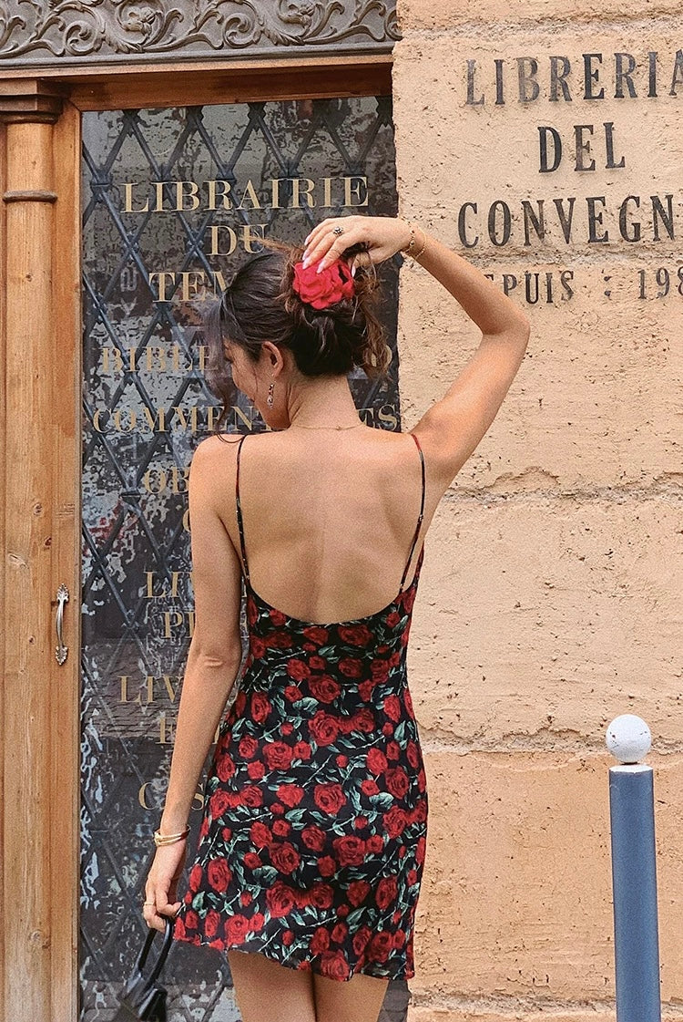 Floral Maxi Slip Dress |  Lido Rose