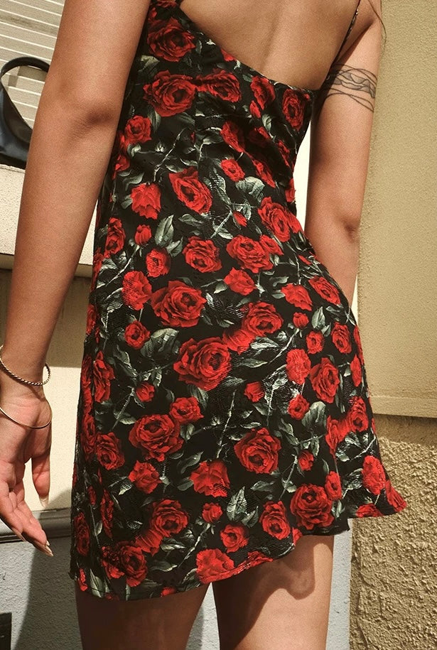 Floral Maxi Slip Dress |  Lido Rose
