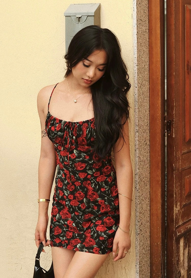 Floral Maxi Slip Dress |  Lido Rose