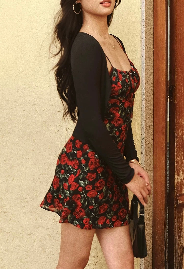 Floral Maxi Slip Dress |  Lido Rose