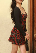 Floral Maxi Slip Dress |  Lido Rose