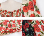 Floral Maxi Slip Dress |  Lido Rose