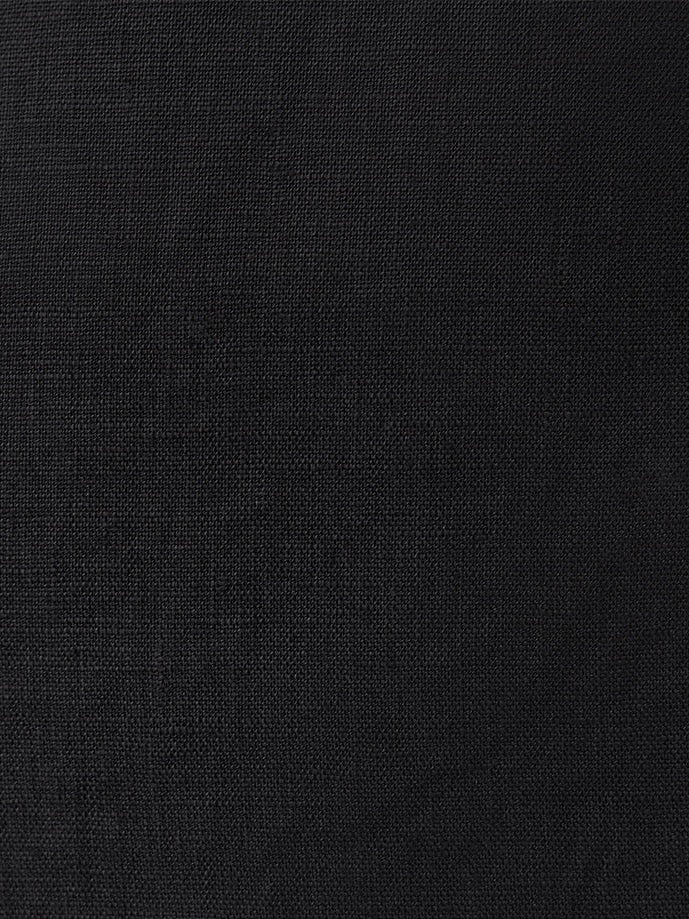 Square-Neck Linen Midi Dress｜Linen Hush
