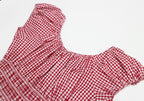 Plaid Cotton Midi Dress｜Grid Mellow