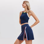 Tennis Active Skirt Set | Dual Tone