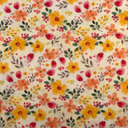 Wildflower | Cotton Printed Midi Dress | exclusive print
