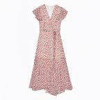 French-Inspired Fishtail Midi Tea Dress | Cherry