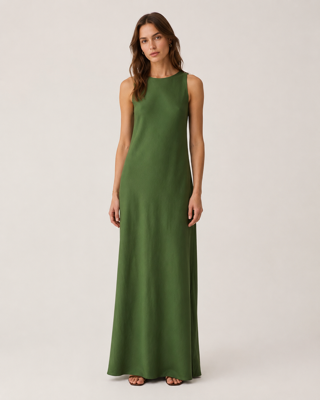Cotton Maxi Dress | Pure Tea