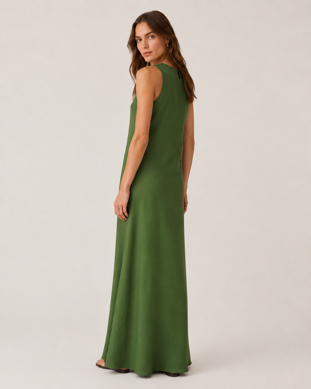 Cotton Maxi Dress | Pure Tea